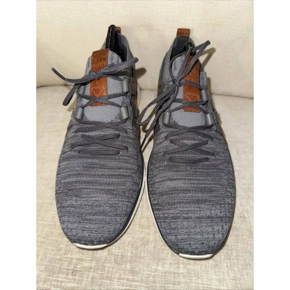 Cole Haan Mens Size 10 M Grand Motion Woven Stitchlite Sneaker Gray C27734 EUC